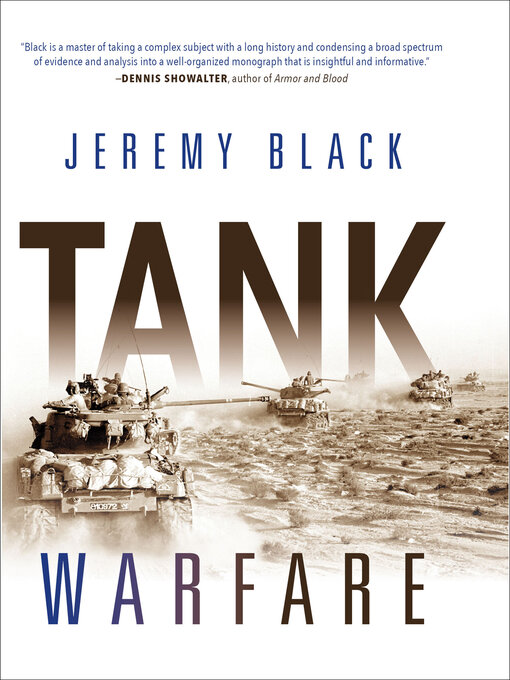 Title details for Tank Warfare by Jeremy Black - Available